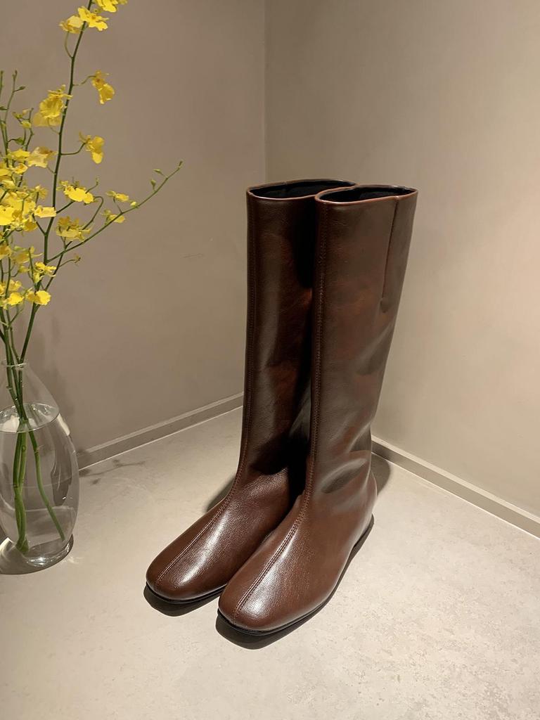 Women's Autumn/Winter 4cm Lift Slimming Over-the-Knee Soft Flat Boots