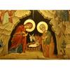 Birth of Jesus Photography Background Decorative Art Style Christmas Background Traditional Festival Nativity Background Banner