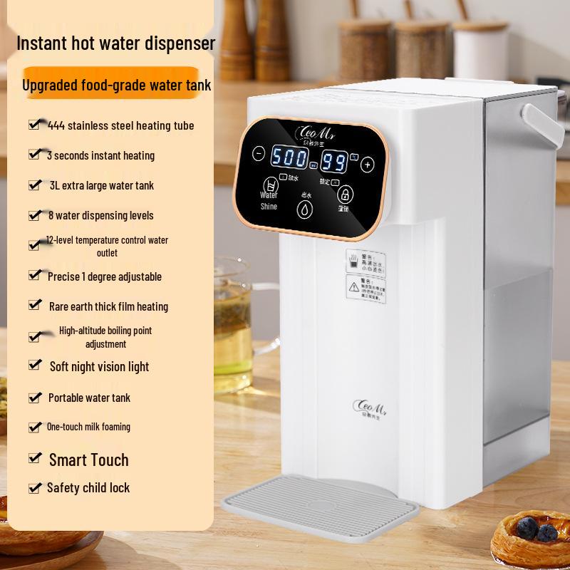 Instant Hot Desktop Direct Drinking Water Dispenser with Intelligent Digital Display and Rapid Heating