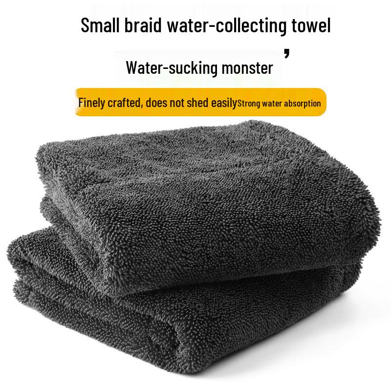Double-Sided Thickened Water-Absorbing Towel for Streak-Free Floor and Car Cleaning