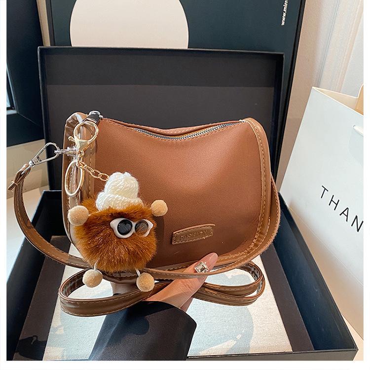 Retro Popular Leopard Print Shoulder Bag Women's 2025 Spring New Fashion Versatile Messenger Bag High Texture Women's Bag Tide