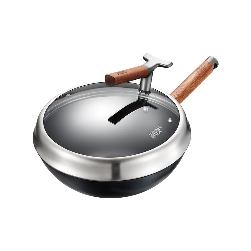 Aishida 10A Healthy Titanium Iron Wok