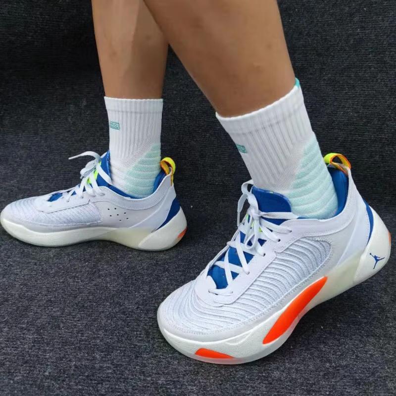 Air Jordan Jordan Luka 1 Next Nature GS Habitat Kids Sneakers Grey Football-Grey Dark-Marina-Blue DV1516-074