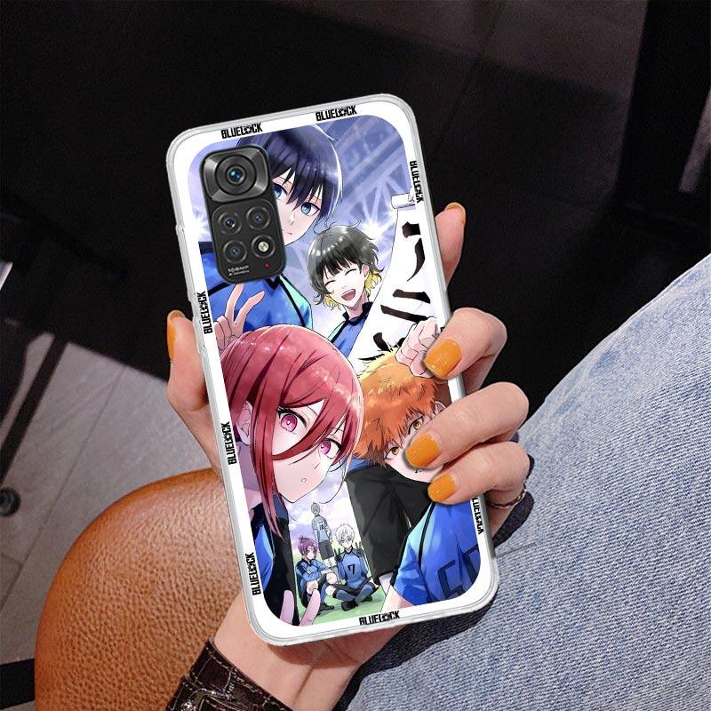 Blue Lock Anime Phone Case For Xiaomi Redmi Note 15 14 13 12S 12 11 Pro Plus 14S 11S 11E 10 10S 11T 5G Personalized Cover Redmi