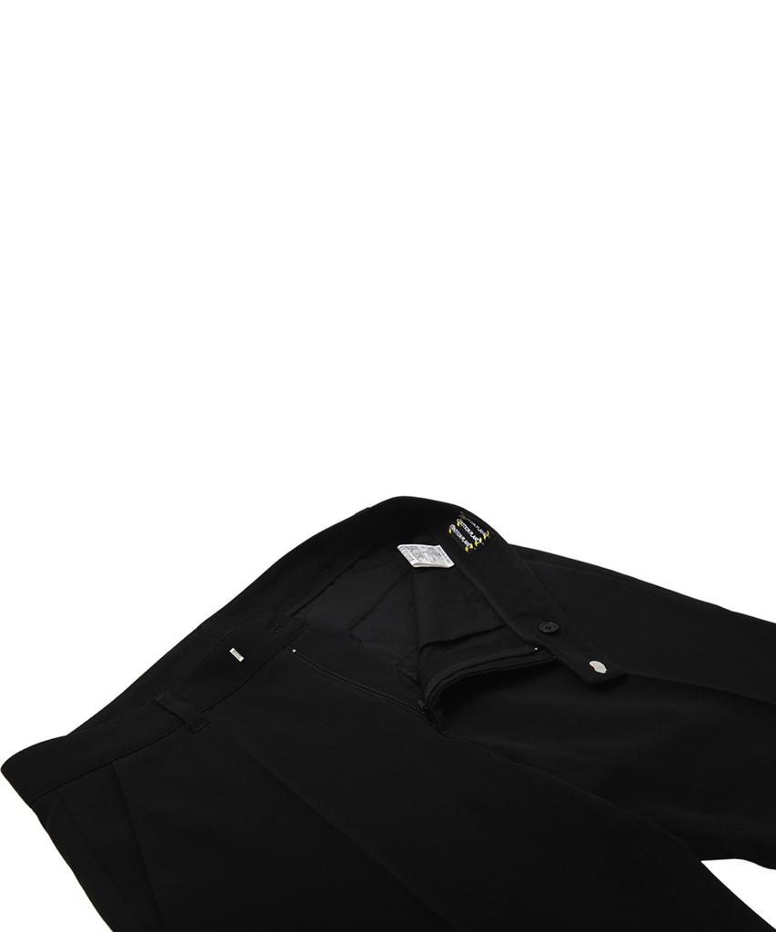 EMOTION PLANET Tapered Slacks Pants (Black)