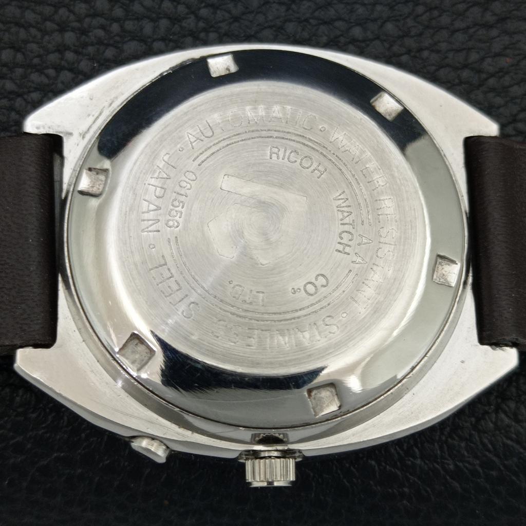AUTOMATIC VINTAGE RICOH R31 JAPAN MENS ORIGINAL DIAL WATCH a703560-1