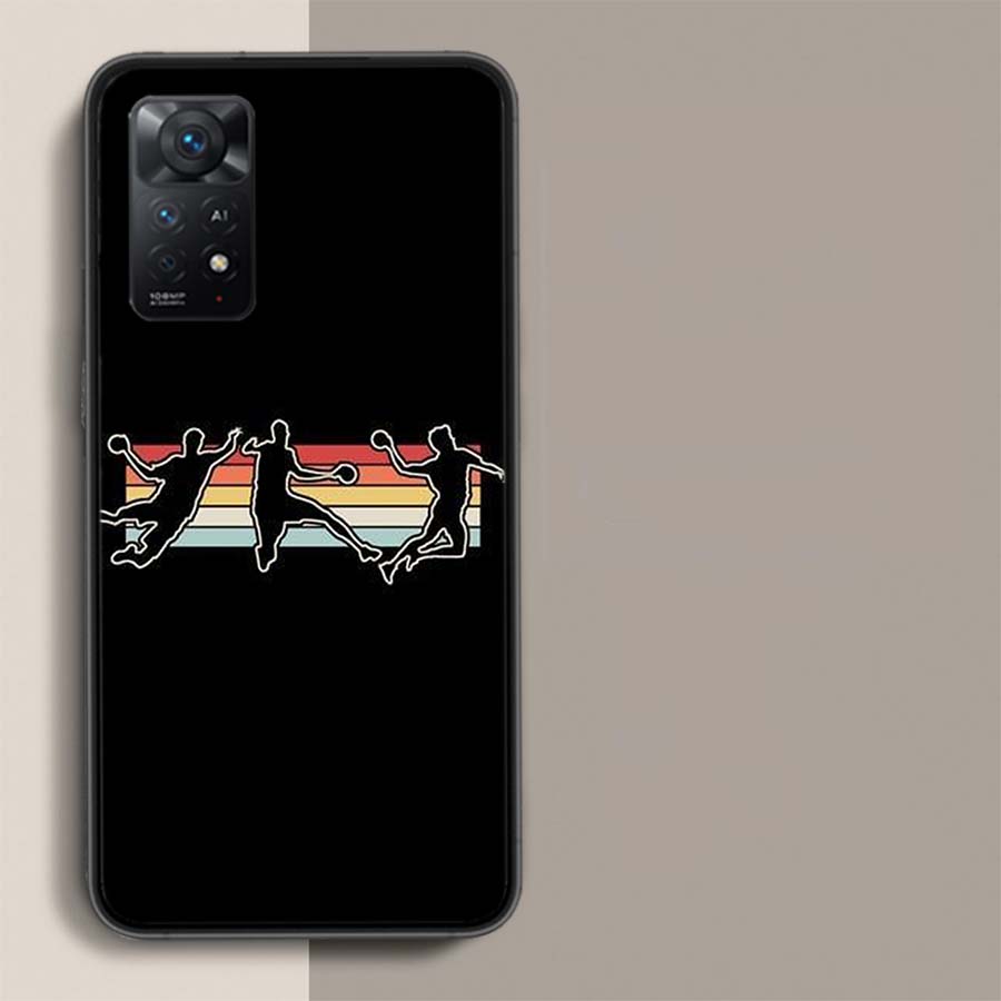 Handball Sport Phone Case For Redmi Note 14+ 13 Pro Plus 14C 13C 12C 12 10A 10C 10 9 8 9A 9C 9T 8A 7 Pro Xiaomi Capa Cover Cute