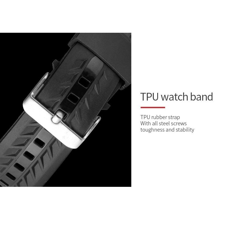 SMAEL Multifunctional Electronic Watch Outdoor Waterproof Compass Sports Countdown Student Watch