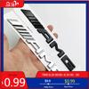 GLC GLB 3D ABS Black Logo AMG Emblem Letters Car Trunk Badge For Mercedes Benz W204 W205 W176 W177 W212 W213 AMG Sticker Access