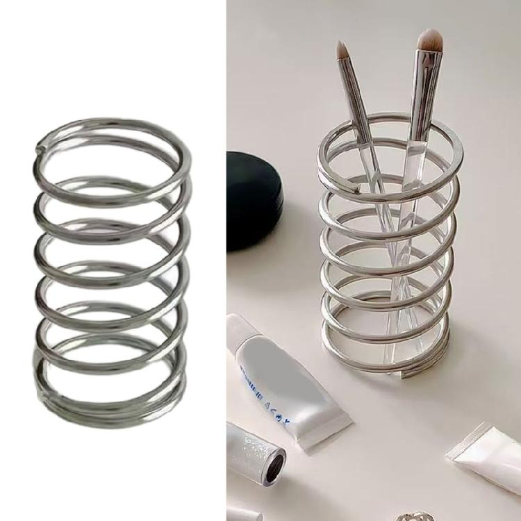 Sturdy Rustless Countertop Shelf Organizer For Cosmetics Toothbrush Storage Space Efficient Bathroom Decoration Solution