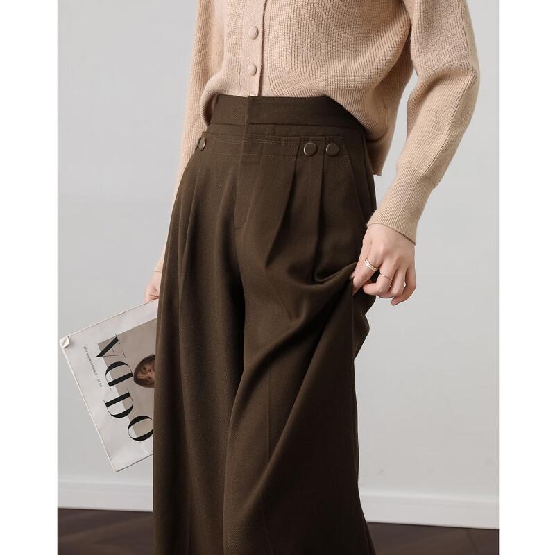 

Demana Fall Minimalist Straight Leg Casual Pants S