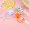 Silicone Cute Skull Straw Covers 10mm Skull Straw Tips Protectors Dust-Proof Skull Shape Straw Caps for Stanley 30&40 Oz Tumbler