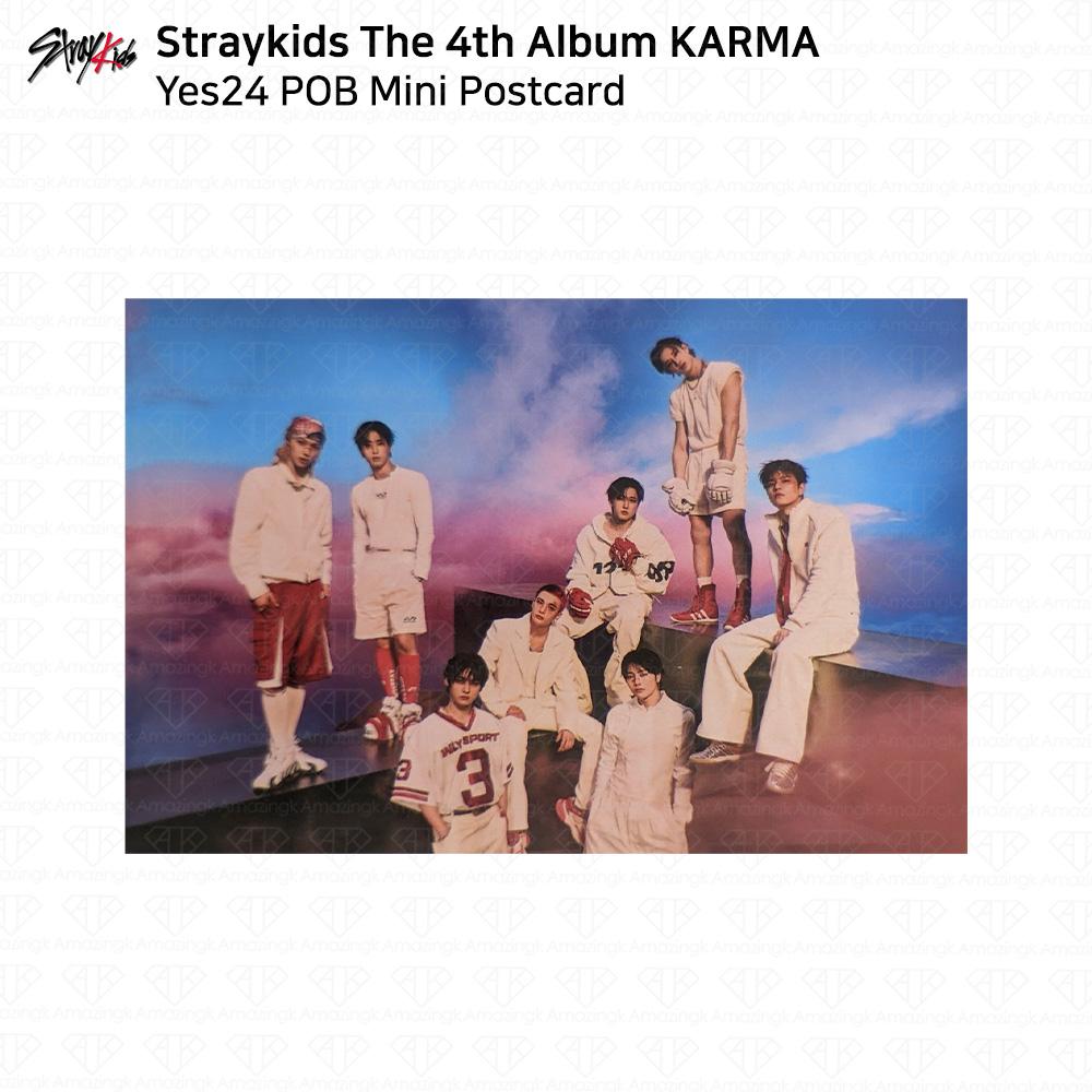 Stray Kids Das 4. Album Karma Yes24 POB Fotokarte KPOP K-POP SKZ