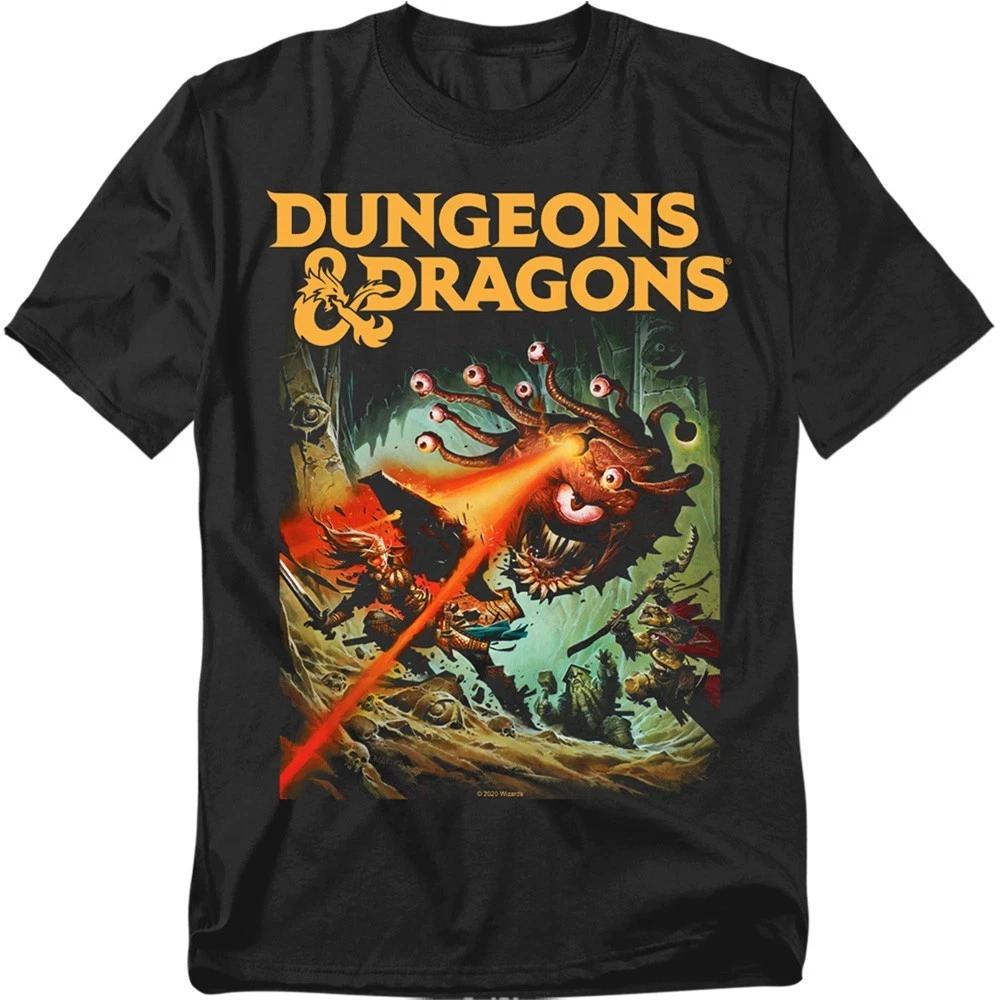 Dungeons & Dragons Beholder Strike Men’s T-Shirt S-5XL Licensed Fantasy Tee S
