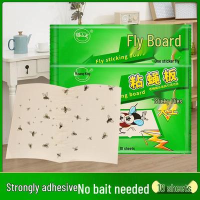 Musang King Fly Catcher Sticker: White Cardboard Mosquito Trap
