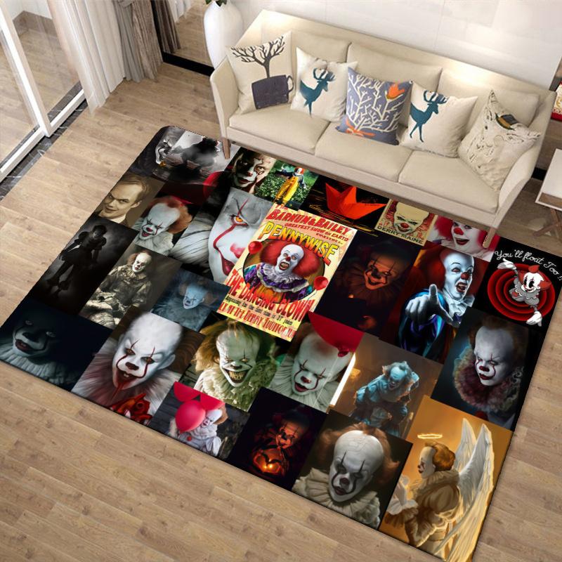 Horror Carpet Rug for Living Room Bedroom Home Sofa Decoration,Kids play Non-slip Floor Mat