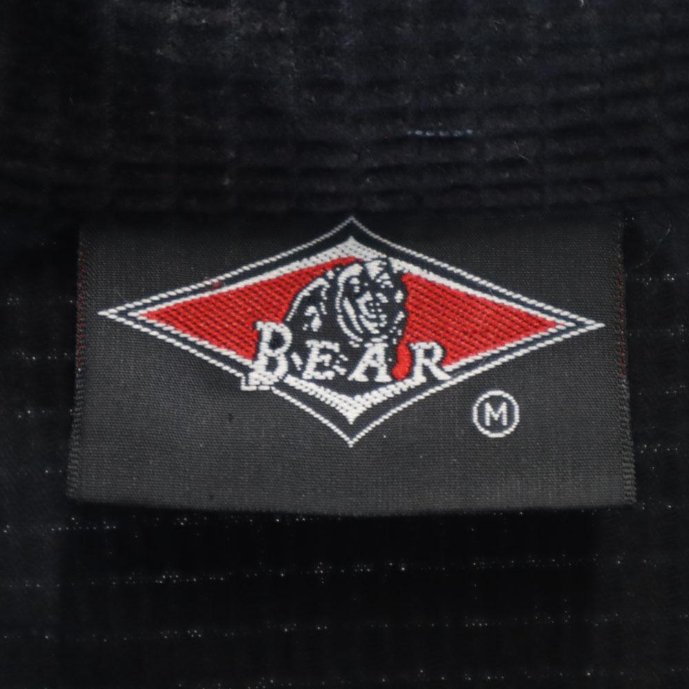 Bear 90s Old Corduroy Zip jacket M black Men's Used