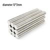 Neodymium Iron Boron Super Strong Double-Sided Refrigerator Magnets - Round & Square