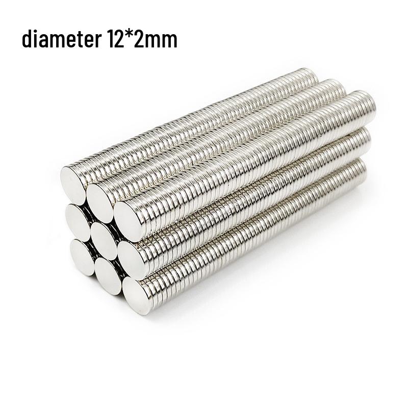 Neodymium Iron Boron Super Strong Double-Sided Refrigerator Magnets - Round & Square