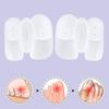 1 Pair 2-Hole Toe Separator Orthopedic Bunion Valgus Hammertoe Corrector