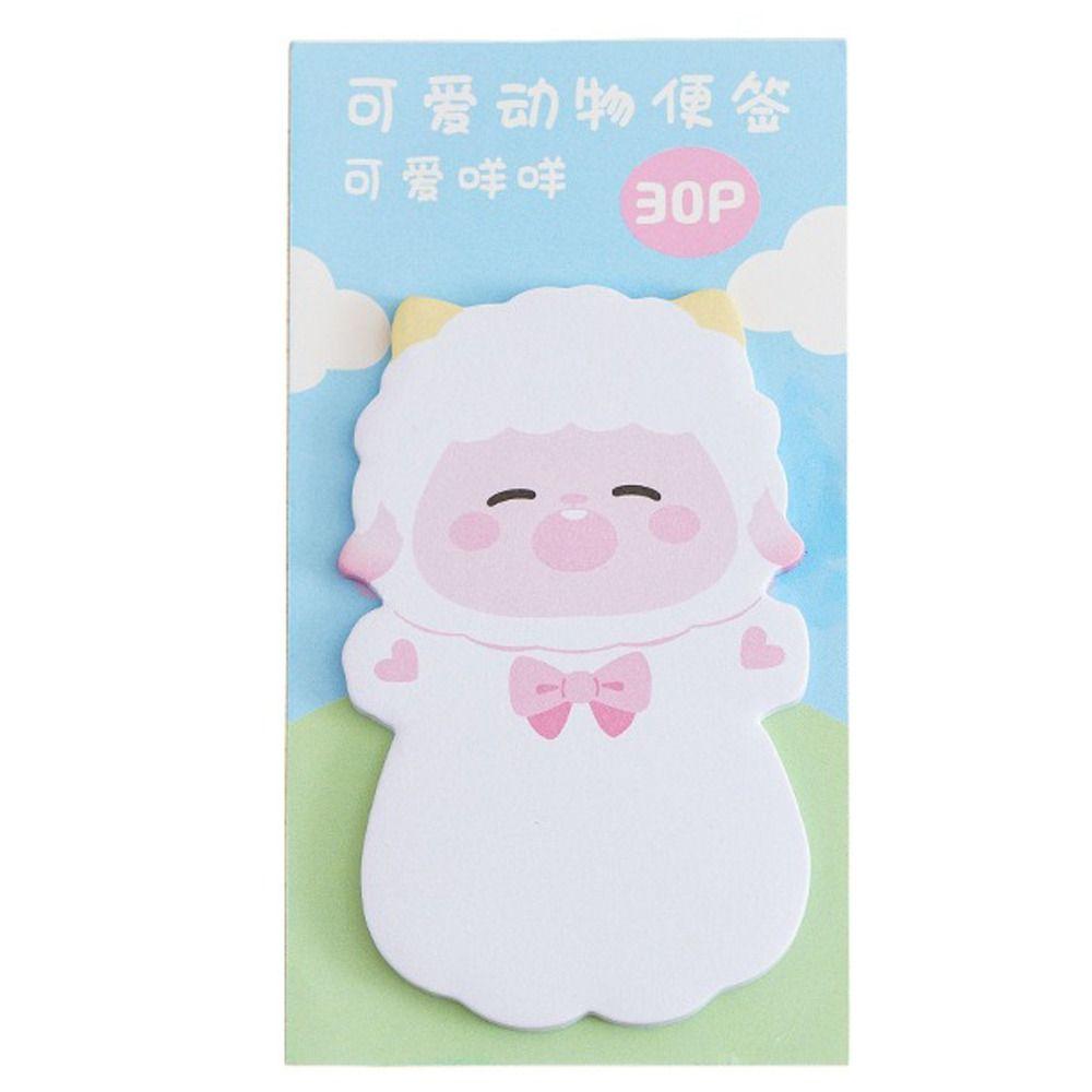 Cartoon Bear Sticky Notes Cat Notepad Message Notes Animal Memo Pad  Stationery