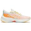 Li Ning Feidian Discovery One-Piece Woven High-Rebound Racing Running Shoes Women Running Shoes Orange White Blue ARMS008-5
