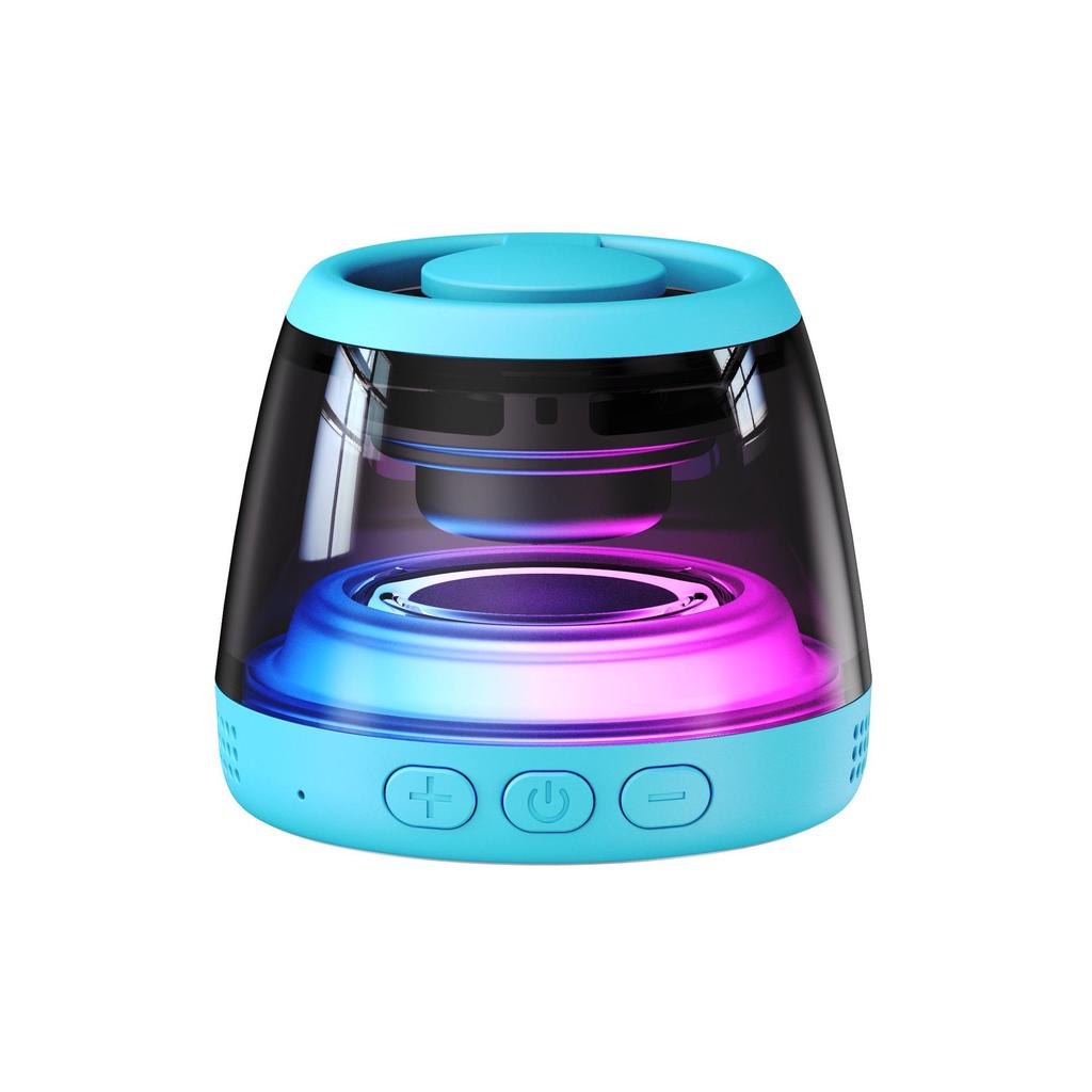 Magnetic Bluetooth Speaker Phone Stand with RGB Light and TWS Subwoofer for Outdoor Use