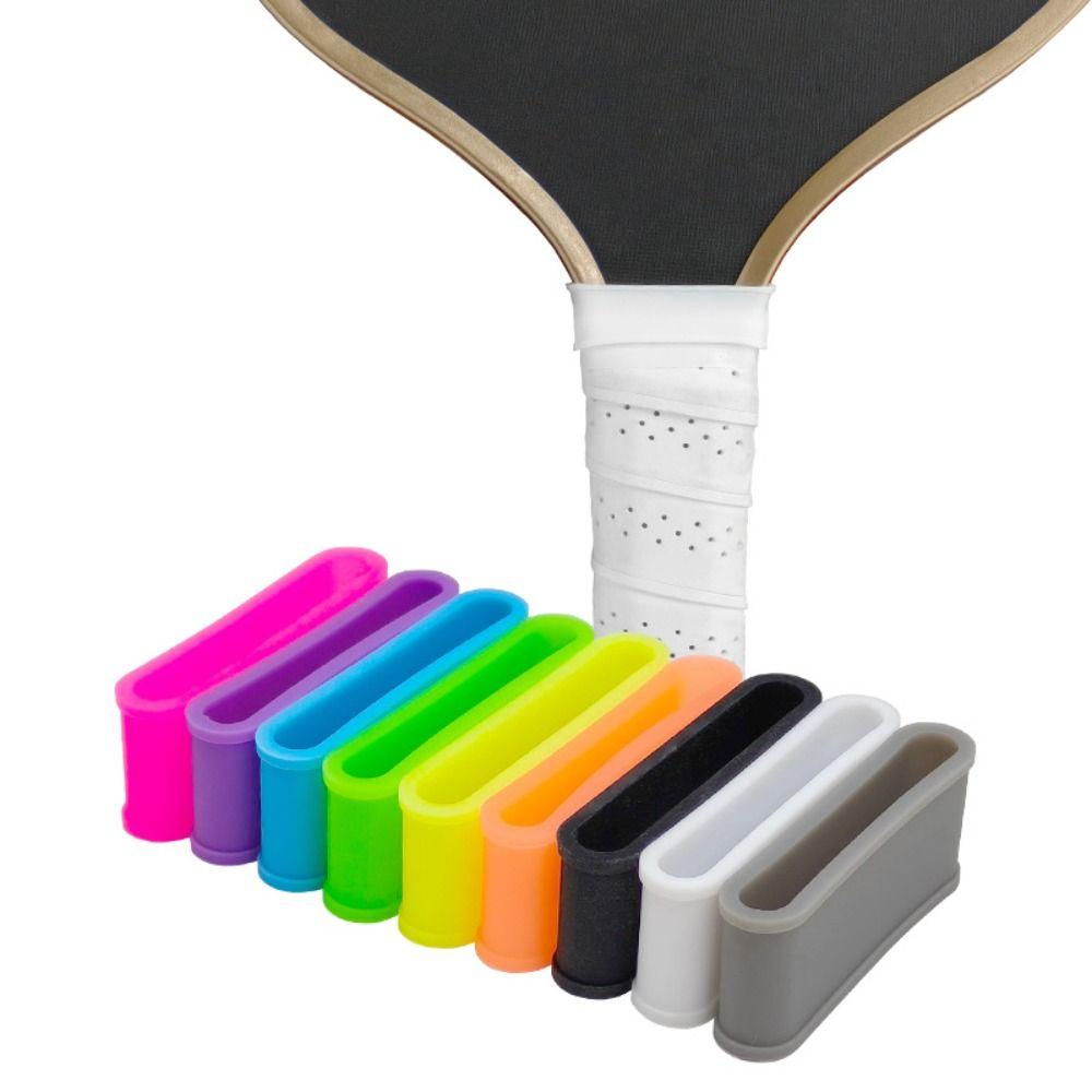 9pcs Set Sweat Absorption Pickleball Paddle Grip Bands Anti-slip Grip Strap Squash