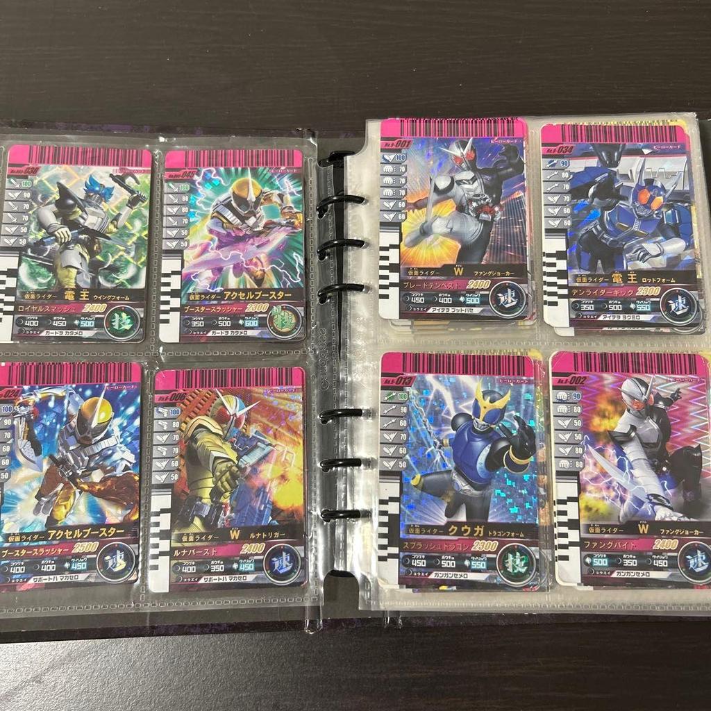 Used Kamen Rider Battle Ganbaride Card Bulk Sale