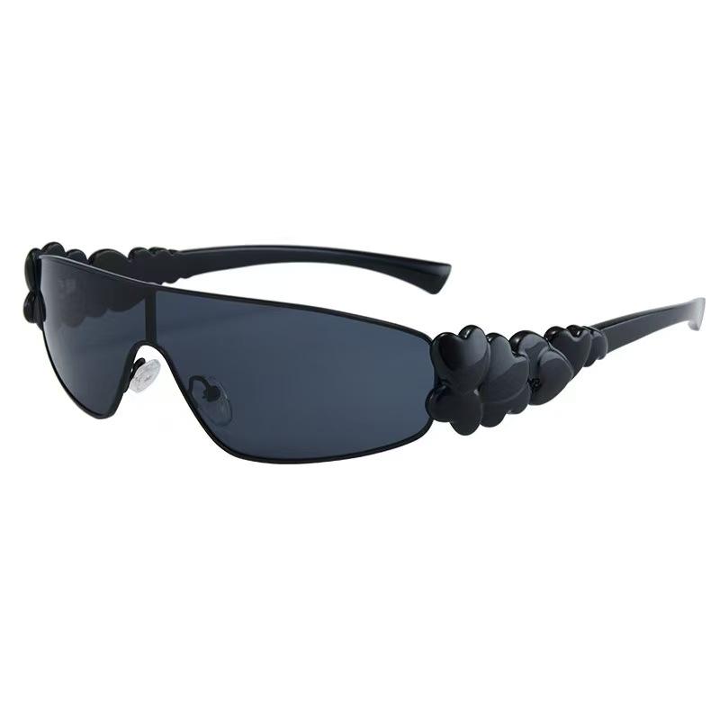 European American Style Sun Glasses for Women Punk Y2K Stylish Sunglasses Men Stage Performance Female Sunglass