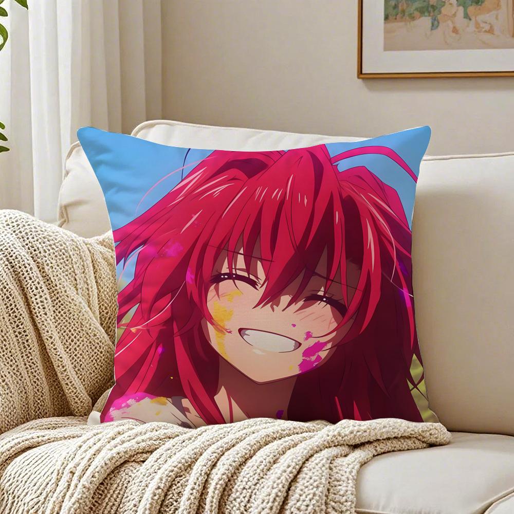 Fantasy Japanese Anime HHigh School DxD anime Cushion Cover Pillowcase Antidustmite living Room Sofa Decor Cushion Room