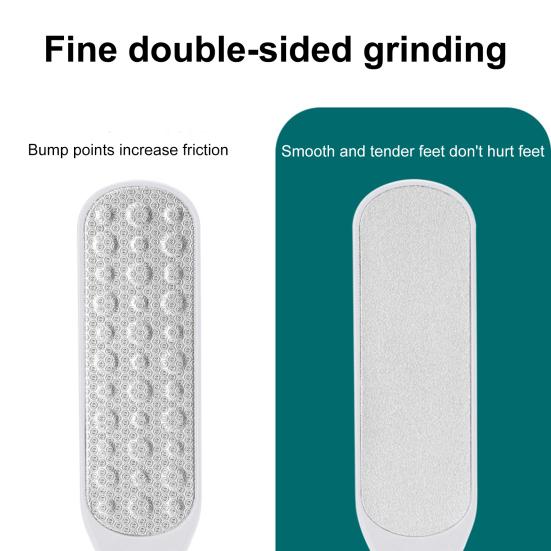 Calluses Heels Foot Grinder Dual-Effect Stainless Steel Design Callus Shaver Thin Heel Smoother Professional Foot Scraper