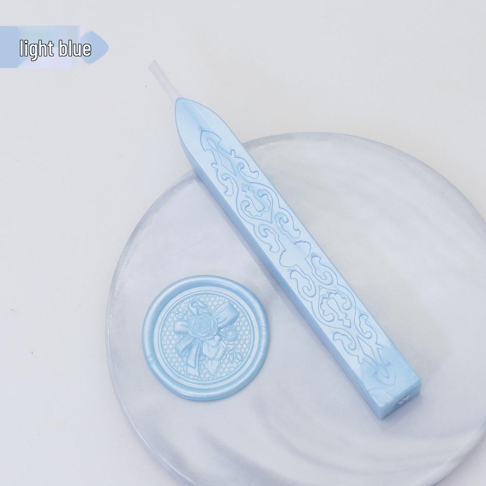Retro Sealing Wax Stick with Wick for Invitations, Envelopes, and Bullet Journals.