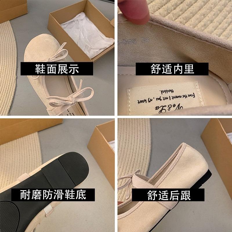 Bow Ballet Shoes Red Flat Shoes Shoes Women's Skirts Mary Jane Shoes