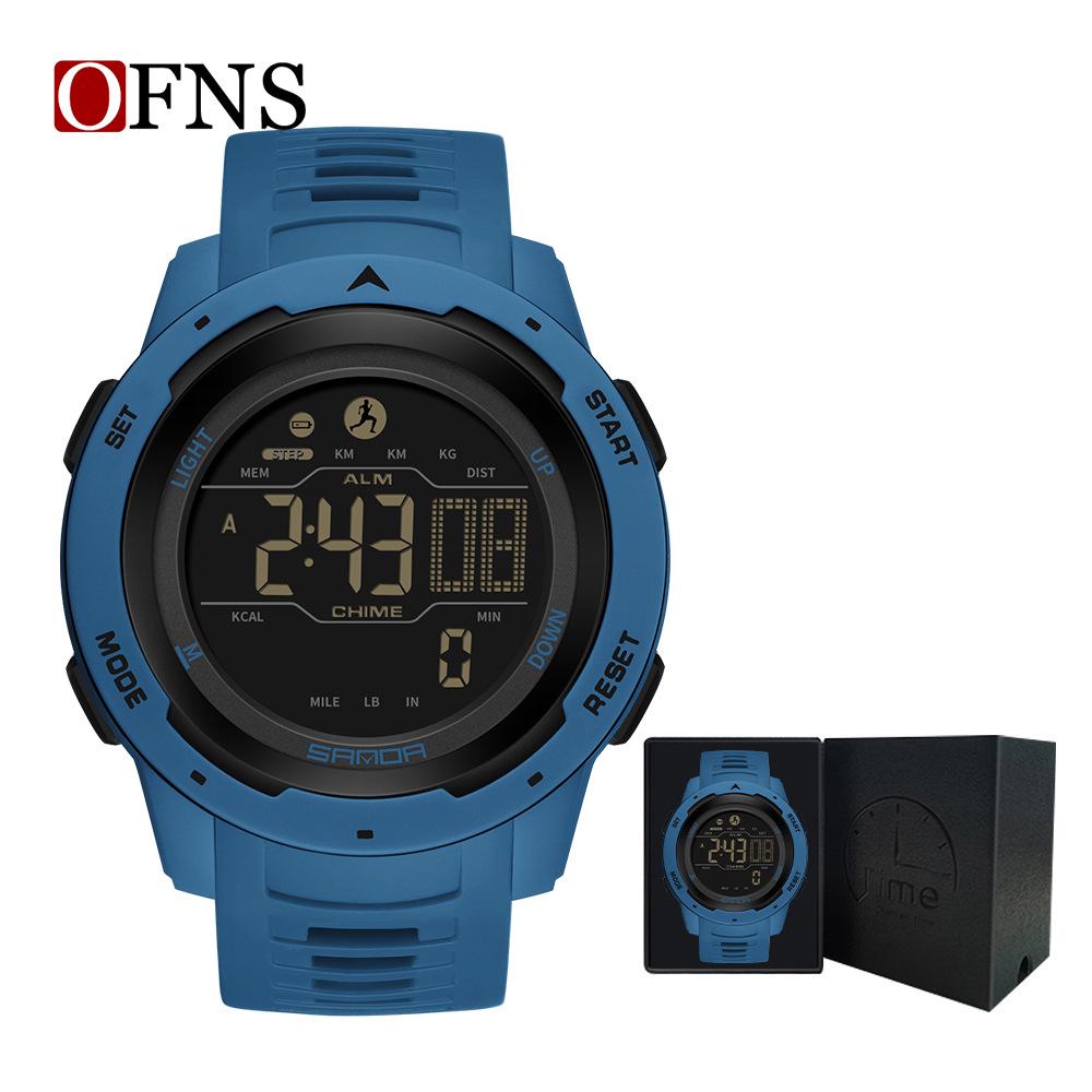 Oufannishi Multifunctional Men s Sports Watch with Calorie Tracker and Pedometer