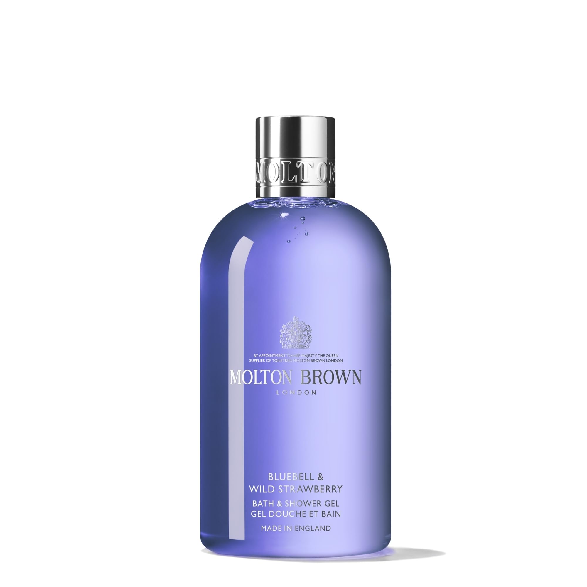 

MOLTON BROWN Bluebell Wild Strawberry Bath Shower Gel 300ml Molton Brown Floral Fruity Earthy [Official] & & фиолетовый