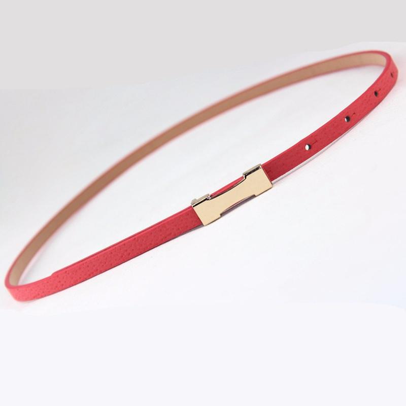 

ГОРЯЧИЙ Женский ремешок для ремня Новейший дизайн Модный стиль Модные кожаные ремни для женщин красный