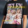 Helen Woolf T Shirt Bootleg Vintage Retro 90s Saf Vintage Graphic Slightly Top For Everyday Wear Comfortable Versatile