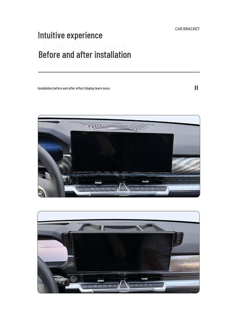 2023-2024 Tank 400 Phone Holder - Customized Screen Model Navigation Bracket Upgrade