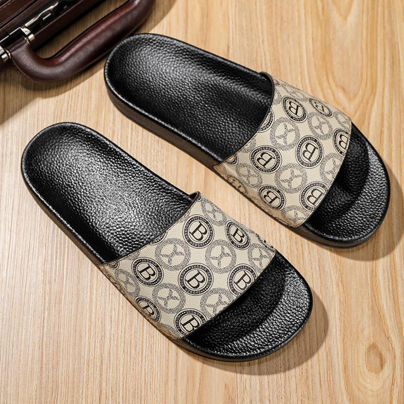 Slippers for Men To Wear Outside in Summer Men's Non-slip and Anti-odor Comfortable Soft Flip-flops Outdoor Trendy Sandals