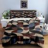 Geometric Abstract Shapes. Bedding Duvet Cover Sets Duvet Covers Pillowcases Gifts (1 * Duvet Cover 2 * Pillowcases, Without Duvet Insert)