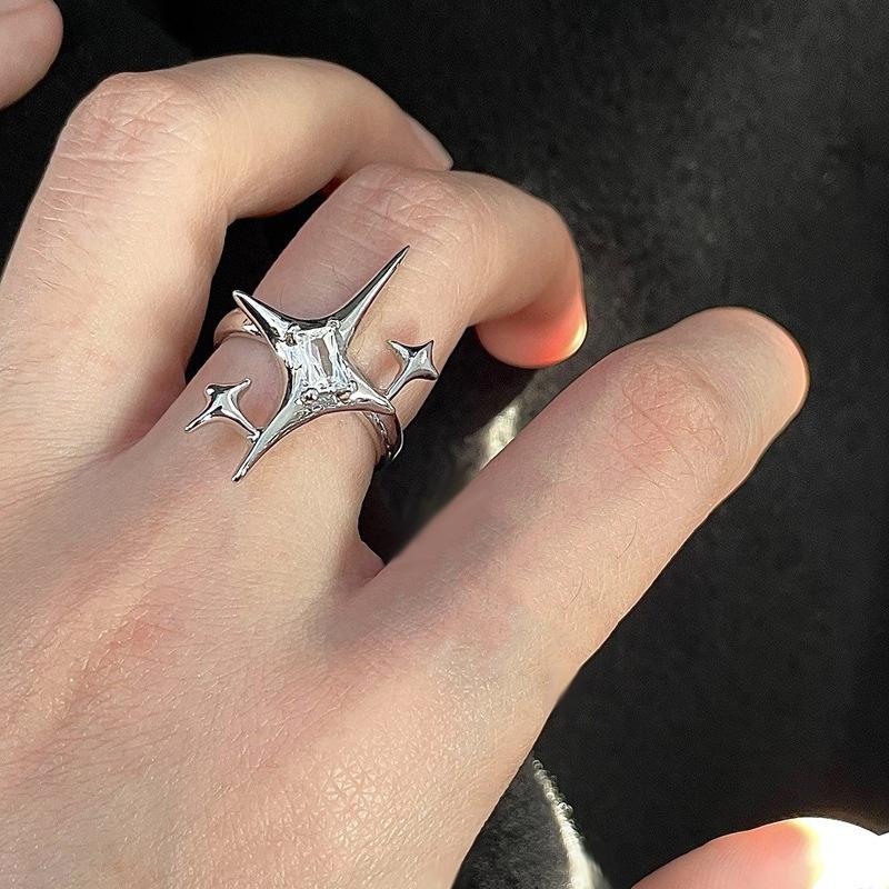 

Набор из 6 панк-готических колец, дизайн скелета, покерного джокера, черепа, серебристого цвета, для мужчин, женщин, пар, готическая модная бижутерия