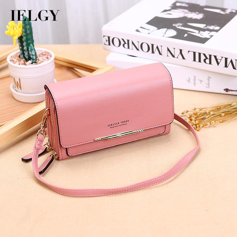 IELGY Clutch-Schultertasche mit großem Fassungsvermögen und Multifunktion im koreanischen Stil