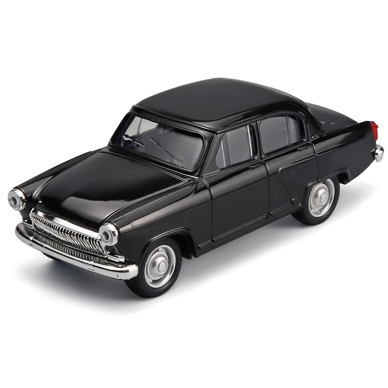 

1/43 Russia Volga 21 Alloy Vintage Car Diecasts Metal Toy Classic Vehicles Model Miniature Scale Pull Back Collection Kids Gift чёрный