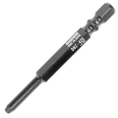 INGENIERO Ingeniero Nejisaurus Mogura Tornillo triturado medio Extracción Broca Perno Esmalte Juego Agujero hexagonal Ancho opuesto: 2.5mm DBZ-425