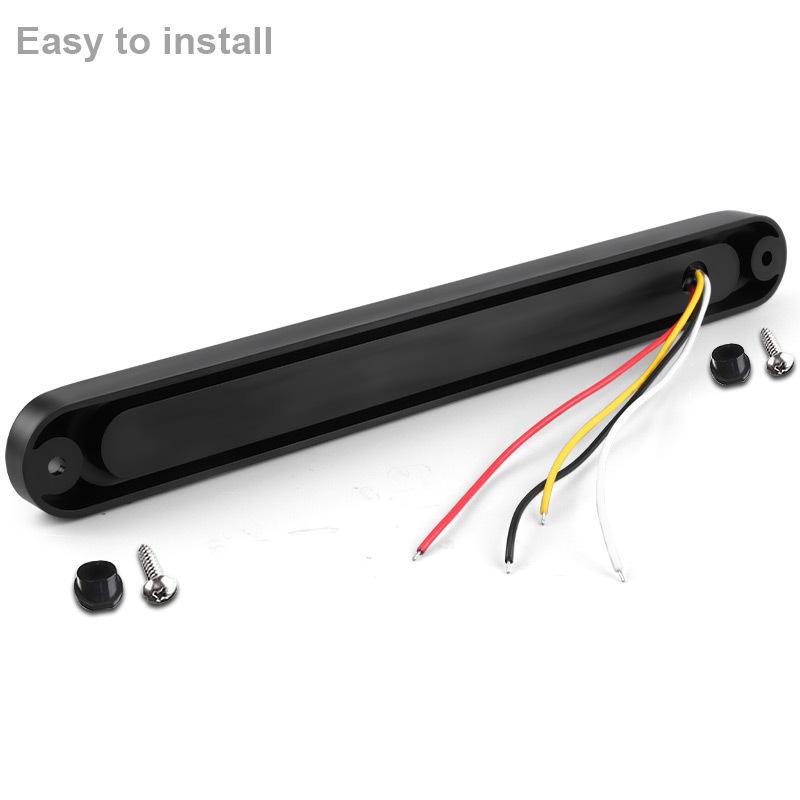 Trailer Truck 24V LED Tail Light DRL Taillight Universal for Bus Marine Tractor Van Rear Stop Lamp Sequantial Turn Indicator 12V