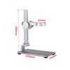 Mini Aluminum Alloy Stand USB Microscope Holder Bracket Small Foothold Table Frame for Microscope Repair Soldering