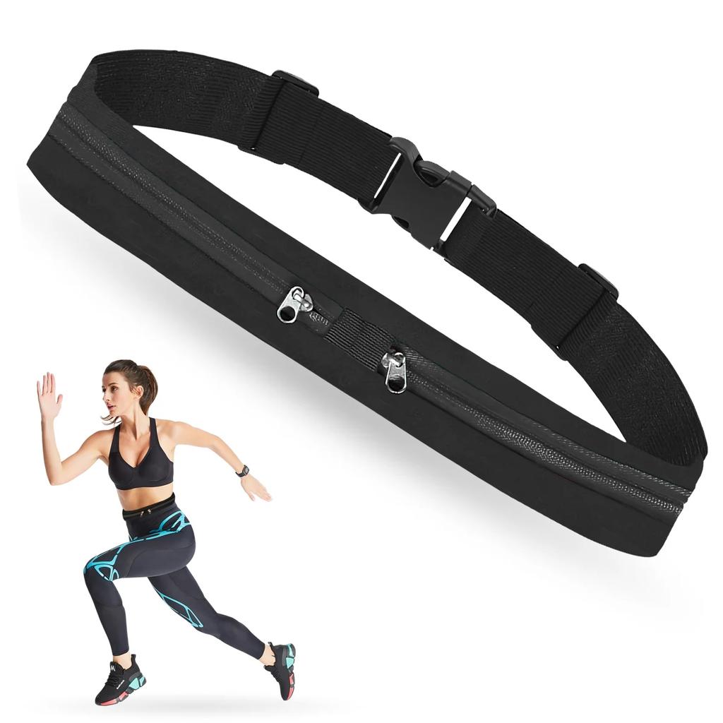 Waist Bag Water Bottle Backpack Phone Pouch Unisex Waist Belt Bag Ideal For Hiking Marathon Running Cycling And Jogging
