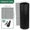 Durable Black Breeding and Protection Net for Chickens: Thickened Plastic Fence with Foot Pads for Balcony Use