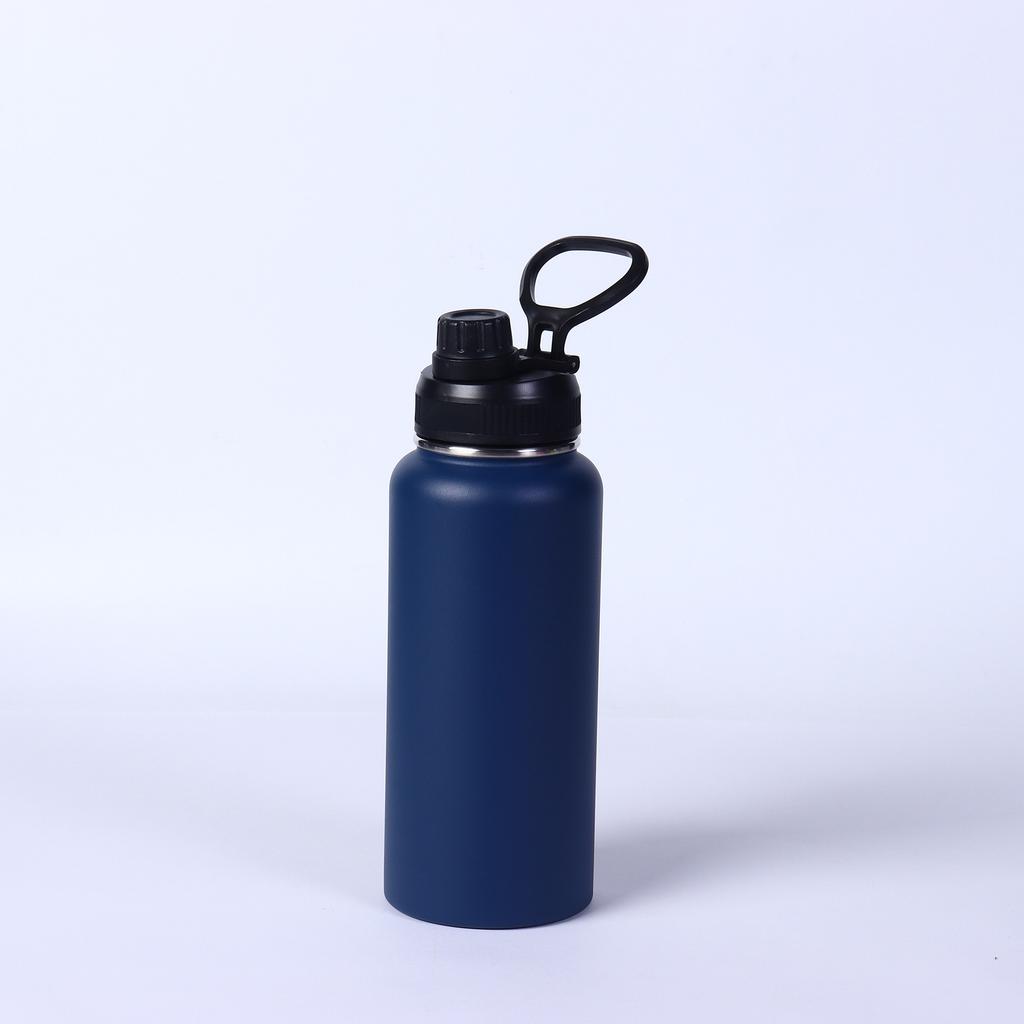 24oz BPA Free Stainless Steel Large Capacity Water Bottle Reusable for Road Trips Family Road Trips Weekend Getaways